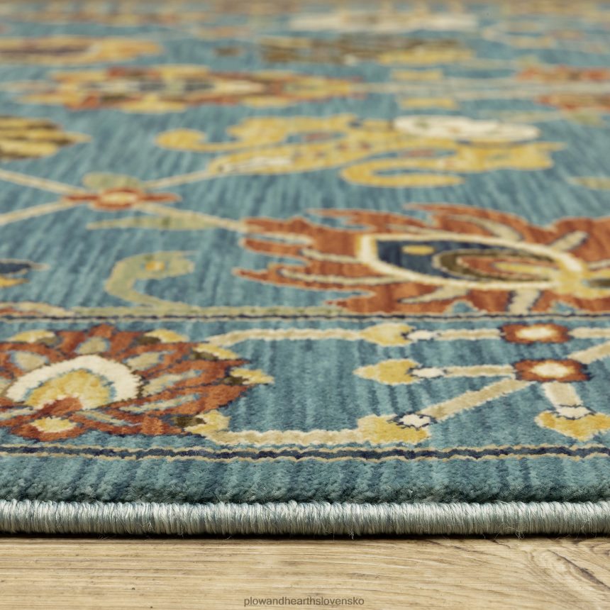 Plow & Hearth Polypropylénový koberec clover hill gems 6P208P1864 koberčeky a rohožky