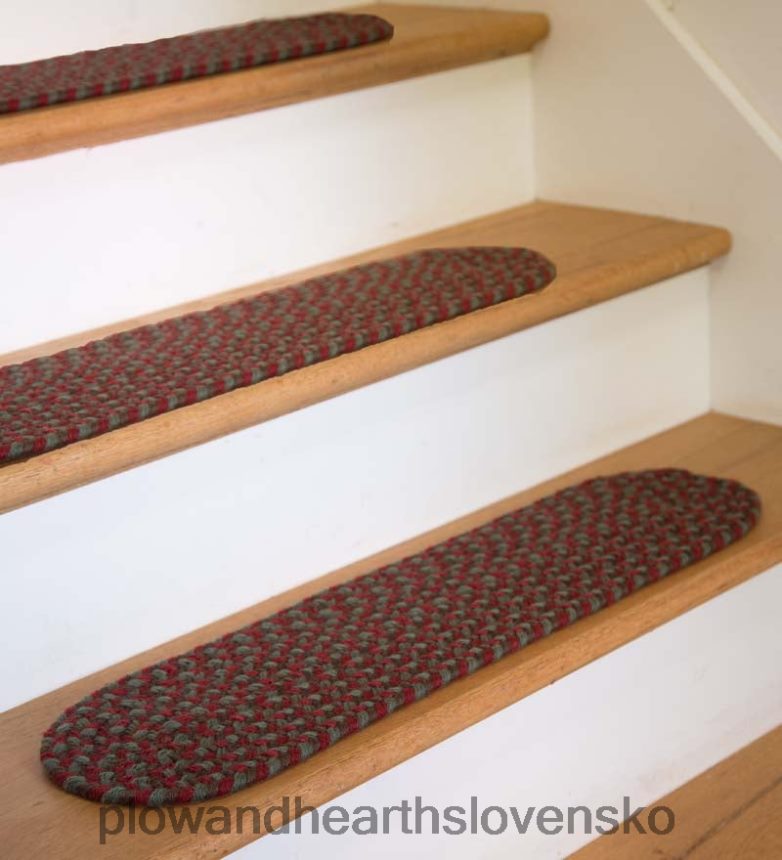 Plow & Hearth Vlnený pletený koberec Virginia vyrobený v USA 6P208P1778 koberčeky a rohožky