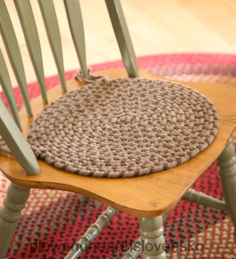 Plow & Hearth Vlnený pletený koberec Virginia vyrobený v USA 6P208P1778 koberčeky a rohožky