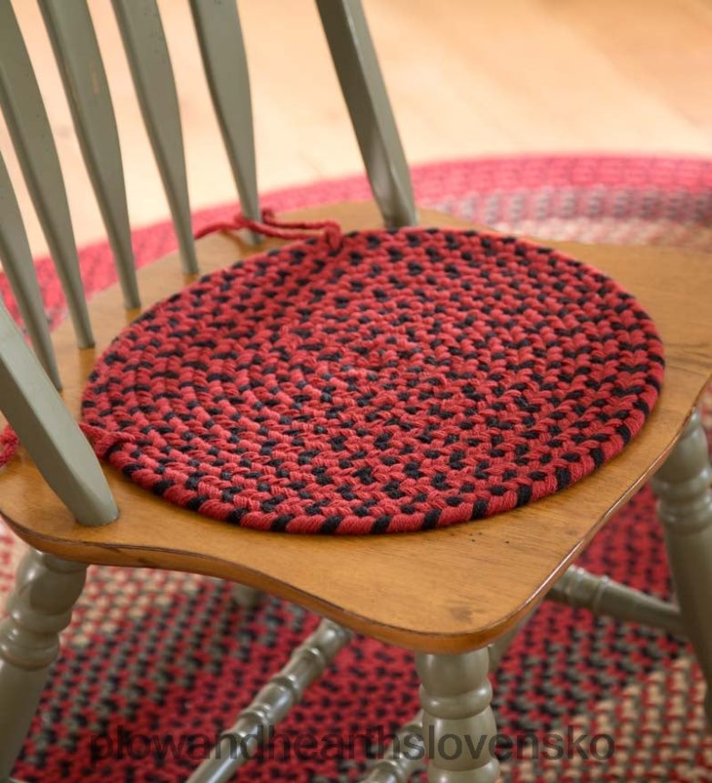 Plow & Hearth Vlnený pletený koberec Virginia vyrobený v USA 6P208P1778 koberčeky a rohožky