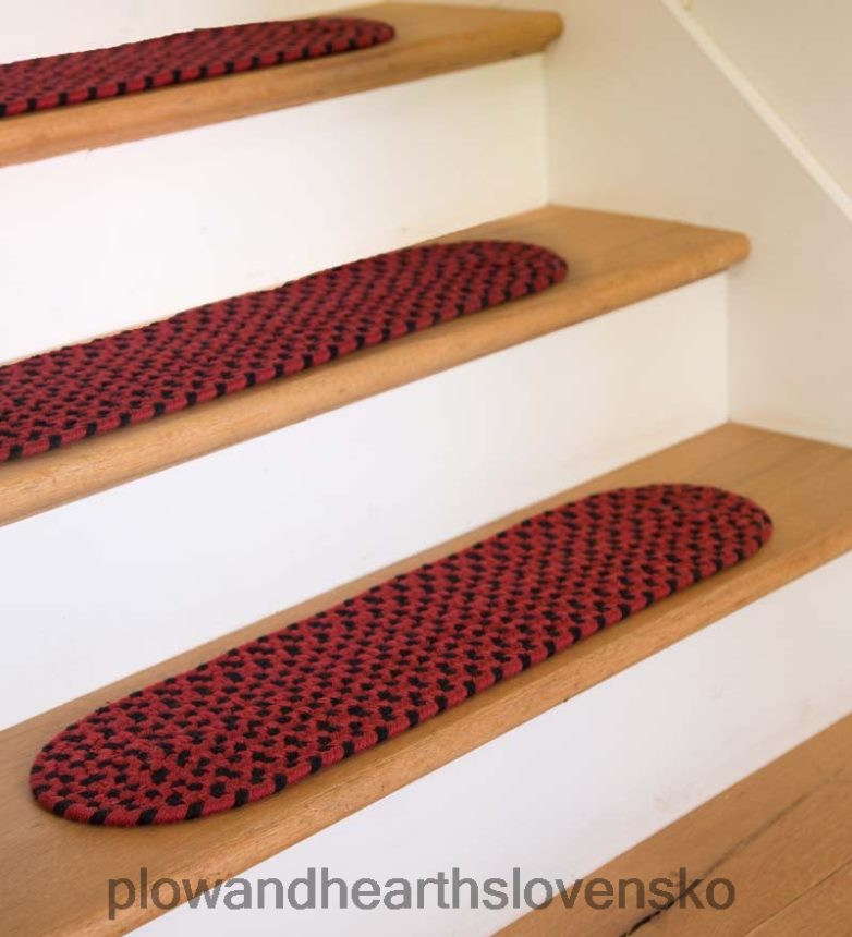 Plow & Hearth Vlnený pletený koberec Virginia vyrobený v USA 6P208P1778 koberčeky a rohožky