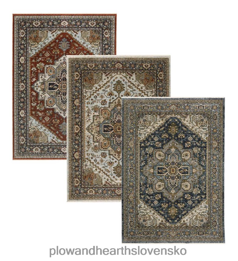 Plow & Hearth alexandria klasický polyesterový koberec 6P208P1870 koberčeky a rohožky