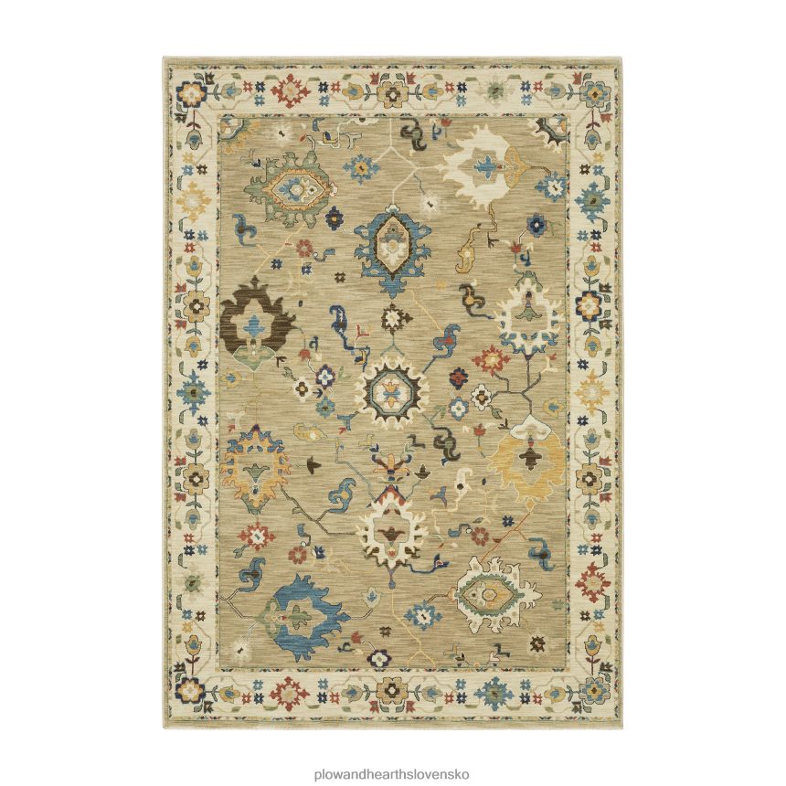 Plow & Hearth ďatelina kopec kvety polypropylénový koberec 6P208P1842 koberčeky a rohožky