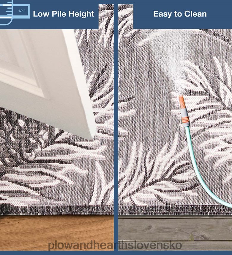 Plow & Hearth interiérový/vonkajší koberec z borovicového hája 6P208P1817 koberčeky a rohožky