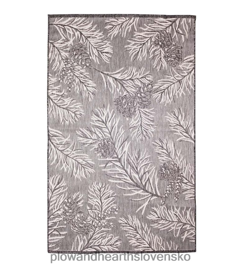 Plow & Hearth interiérový/vonkajší koberec z borovicového hája 6P208P1817 koberčeky a rohožky