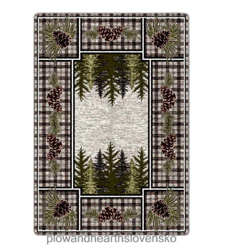 Plow & Hearth koberček z borovicového údolia endurastran area koberček 6P208P1762 koberčeky a rohožky