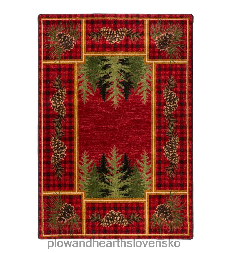 Plow & Hearth koberček z borovicového údolia endurastran area koberček 6P208P1762 koberčeky a rohožky