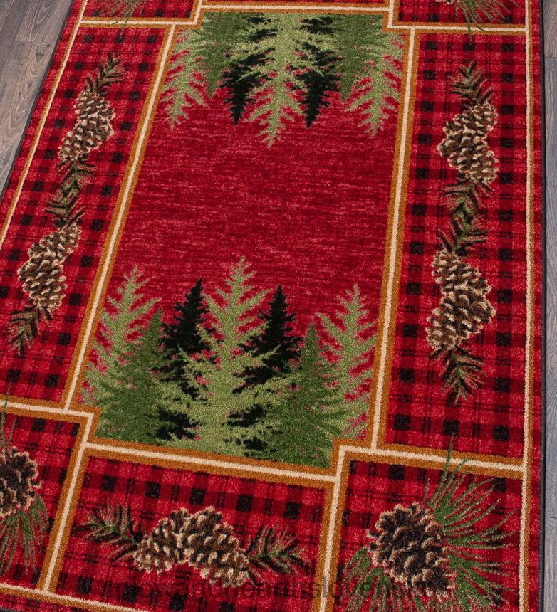 Plow & Hearth koberček z borovicového údolia endurastran area koberček 6P208P1762 koberčeky a rohožky