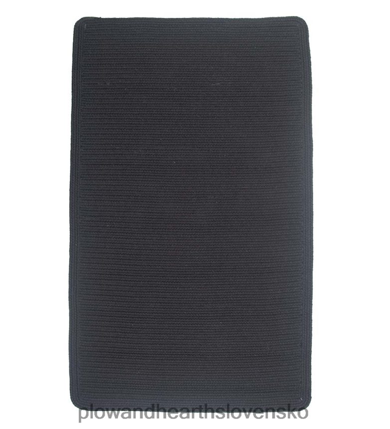 Plow & Hearth modrý hrebeňový obdĺžnik vlnené pletené koberce 6P208P1765 koberčeky a rohožky