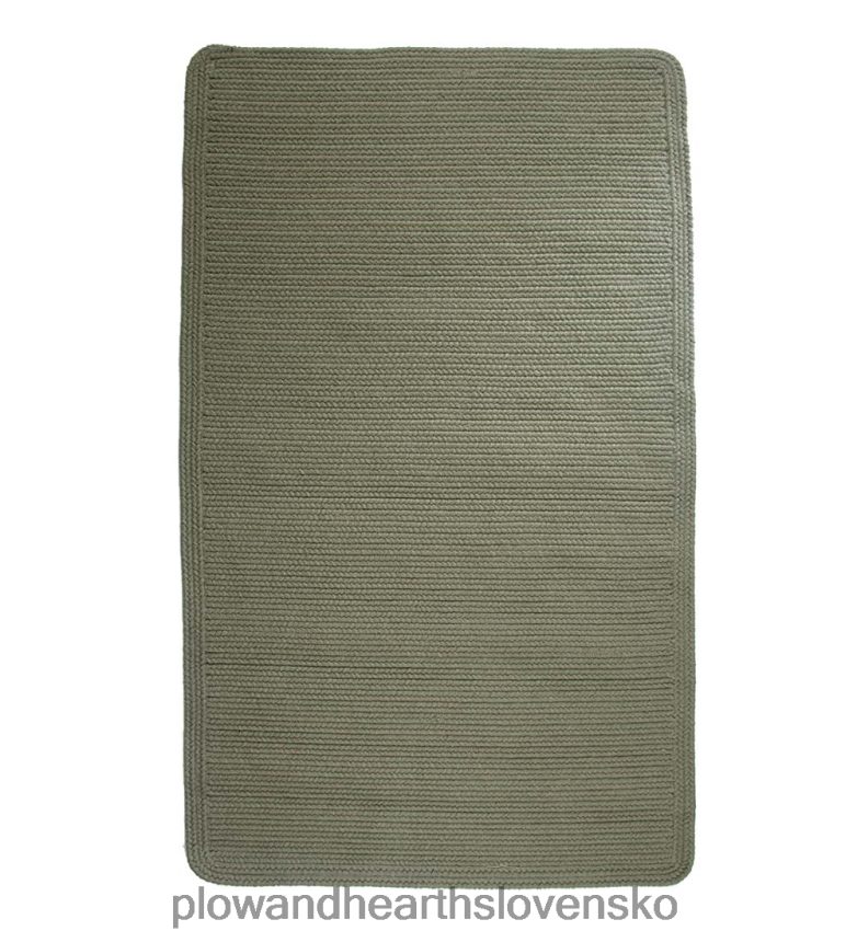 Plow & Hearth modrý hrebeňový obdĺžnik vlnené pletené koberce 6P208P1765 koberčeky a rohožky