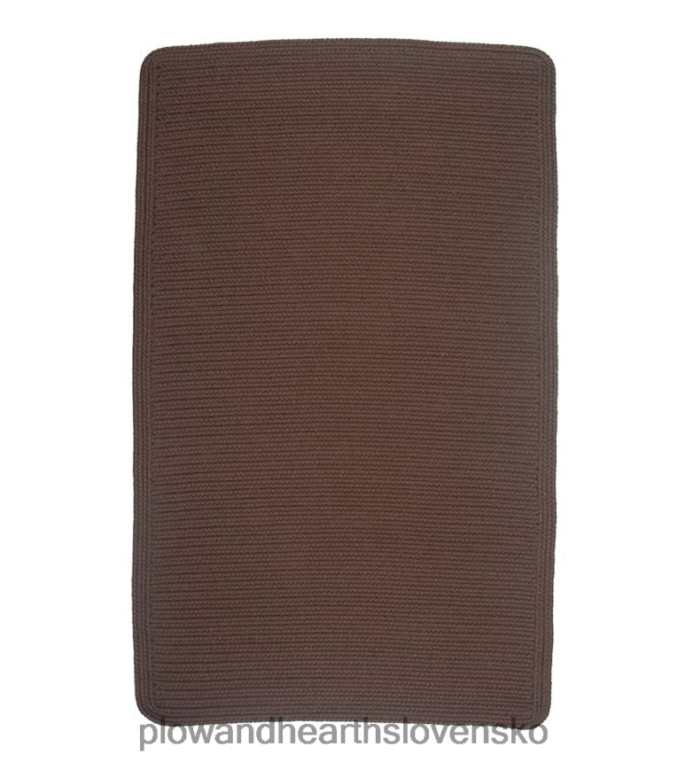 Plow & Hearth modrý hrebeňový obdĺžnik vlnené pletené koberce 6P208P1765 koberčeky a rohožky