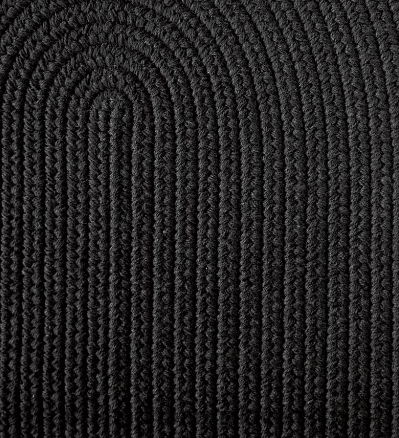 Plow & Hearth modré vlnené pletené oválne koberce vyrobené v USA 6P208P1770 koberčeky a rohožky