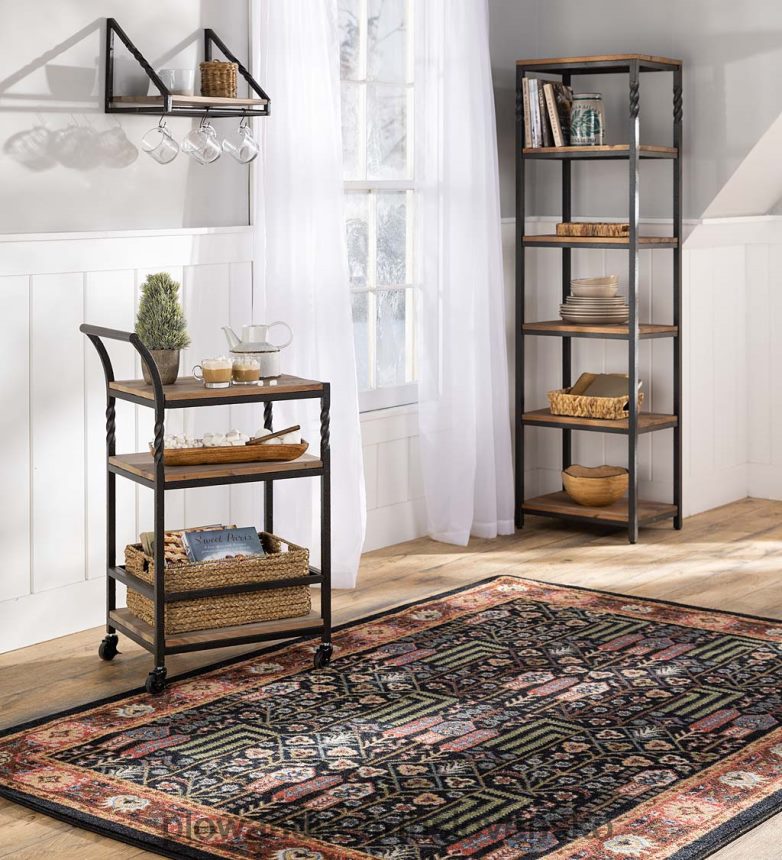 Plow & Hearth mount joy endurastran area koberec 6P208P1786 koberčeky a rohožky