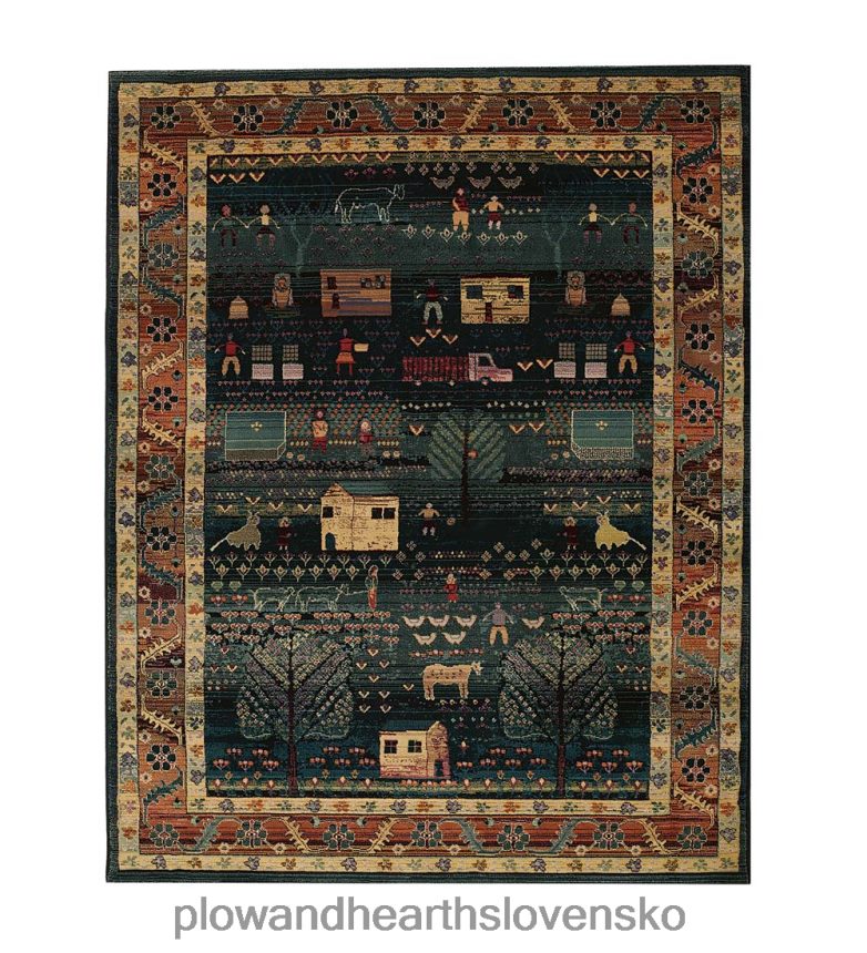 Plow & Hearth polypropylénové šejkrové koberčeky 6P208P1763 koberčeky a rohožky