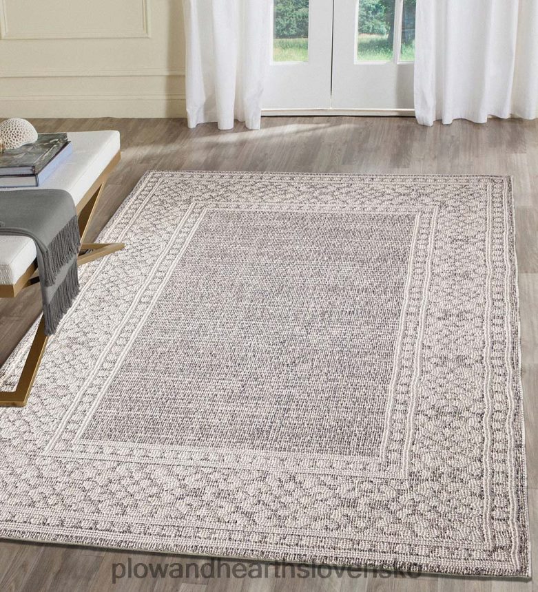 Plow & Hearth vnútorný/vonkajší koberec kitty hawk border 6P208P1804 koberčeky a rohožky