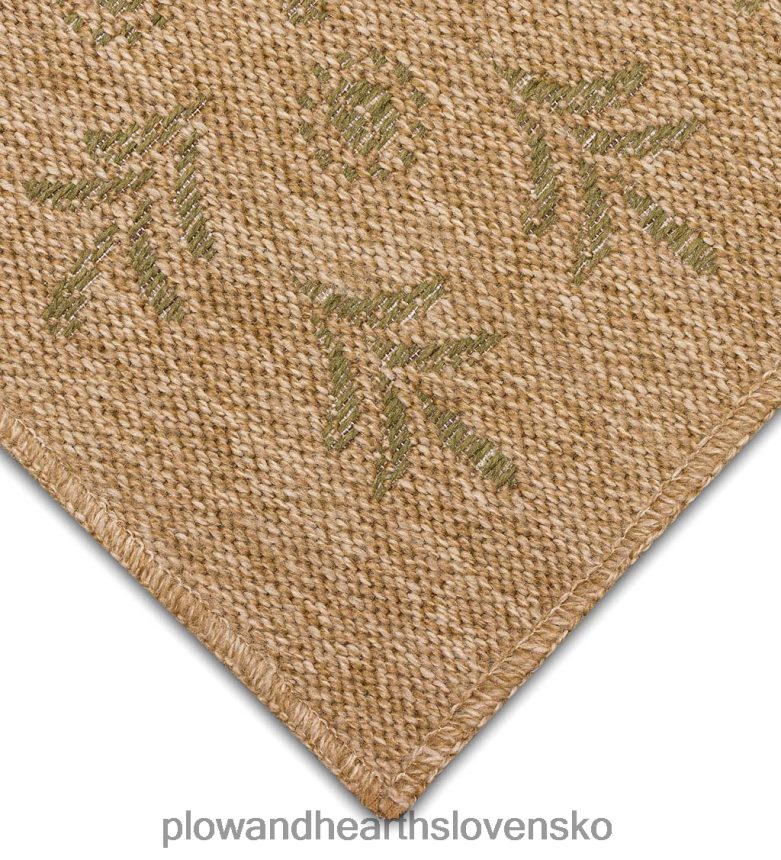 Plow & Hearth vnútorný/vonkajší koberec s blokovou potlačou toulouse 6P208P1798 koberčeky a rohožky