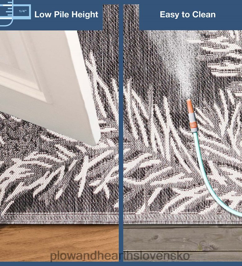 Plow & Hearth vnútorný/vonkajší koberec z borovicového hája 6P208P1825 koberčeky a rohožky