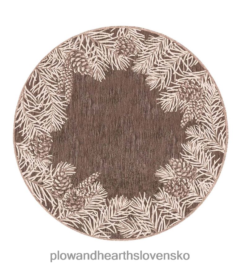 Plow & Hearth vnútorný/vonkajší koberec z borovicového hája 6P208P1825 koberčeky a rohožky