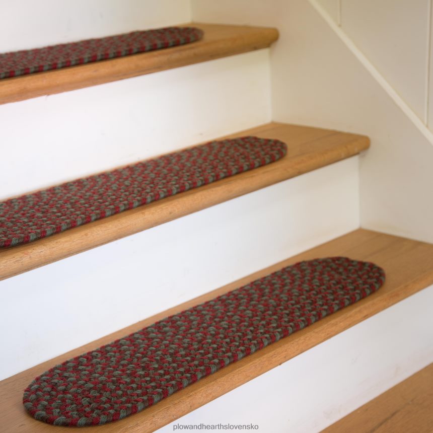 Plow & Hearth USA-made vlnené pletené virginia schodisko, 8