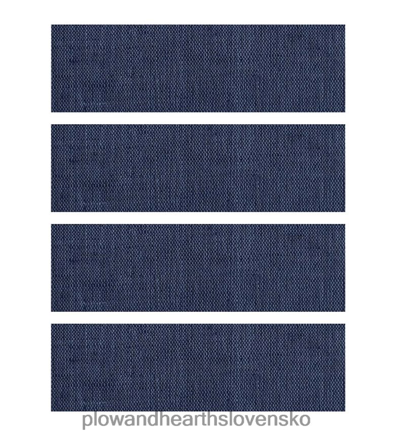 Plow & Hearth tkané schodiskové stupne, sada 4 ks - sivá 6P208P1917 koberčeky a rohožky