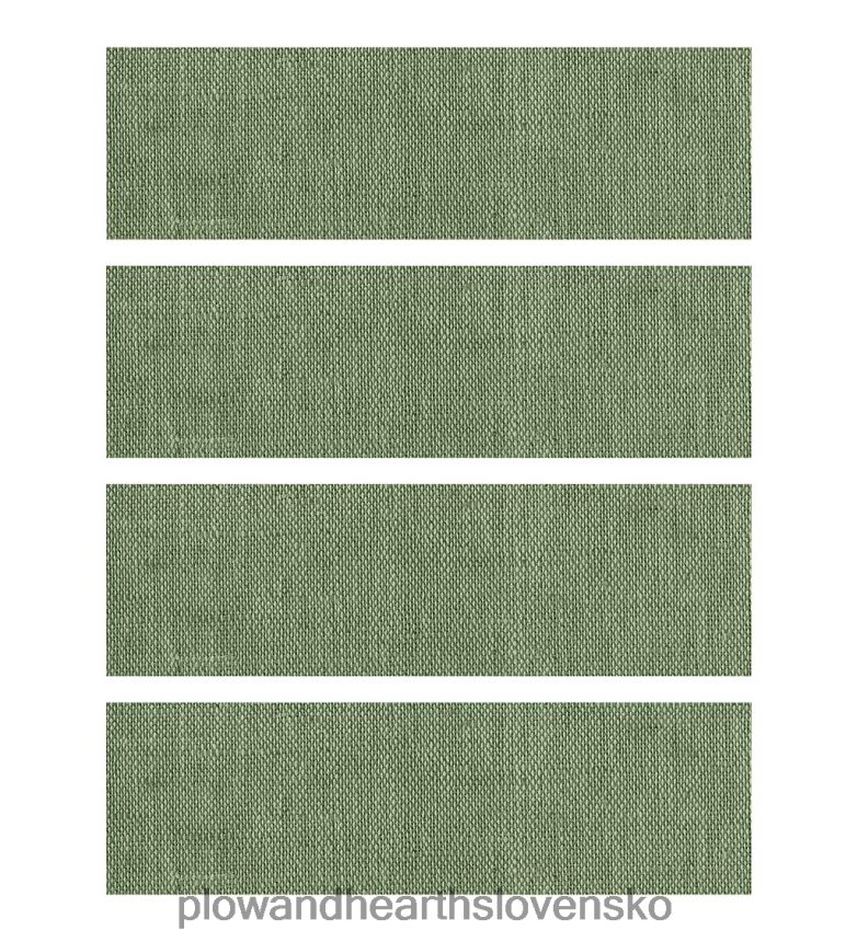 Plow & Hearth tkané schodiskové stupne, sada 4 ks - sivá 6P208P1917 koberčeky a rohožky