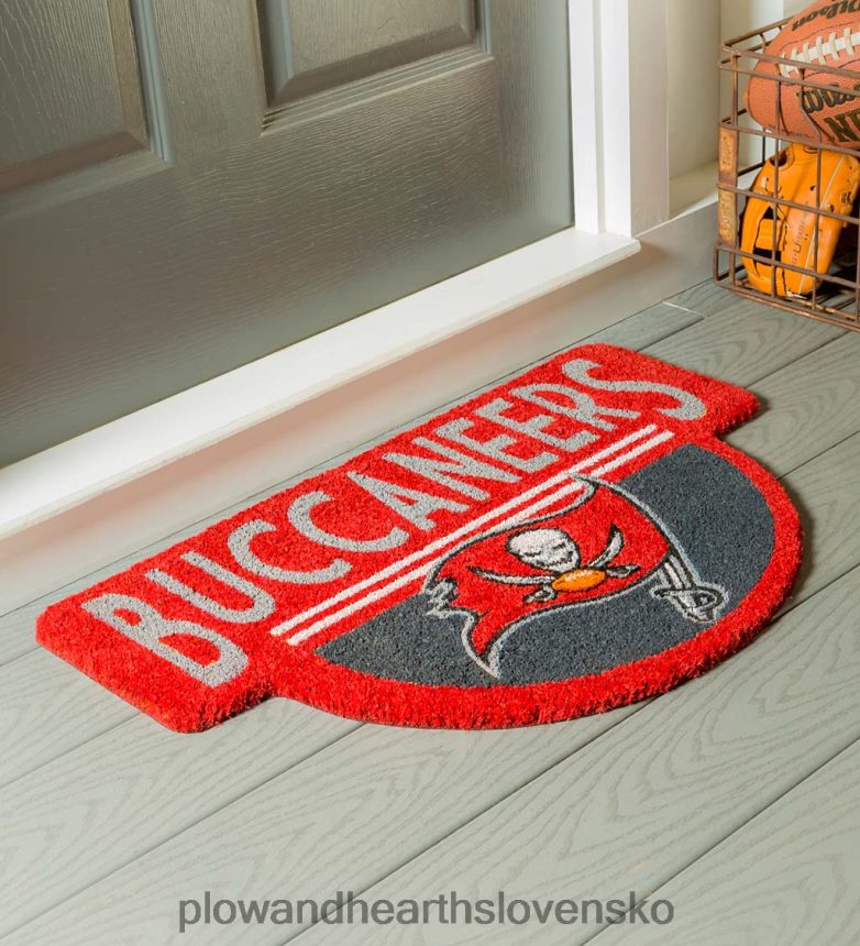 Plow & Hearth Kokosové dverové rohože v tvare nfl - bukanéry 6P208P1589 koberčeky a rohožky