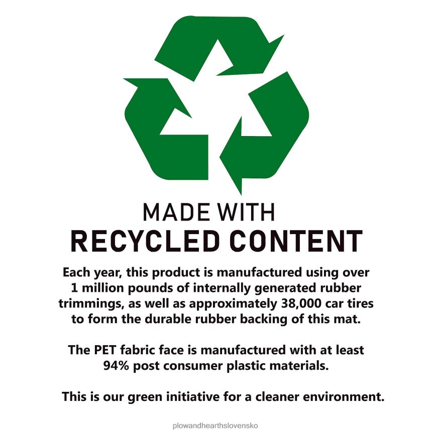 Plow & Hearth Rohožka s košíkovou väzbou waterhog, 20