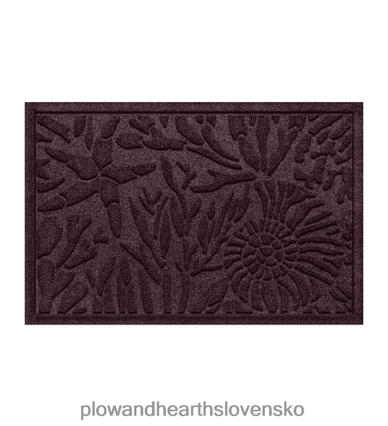 Plow & Hearth Waterhog vnútorná/vonkajšia rohožka z morského života, 2' x 3' - hnedá 6P208P1345 koberčeky a rohožky