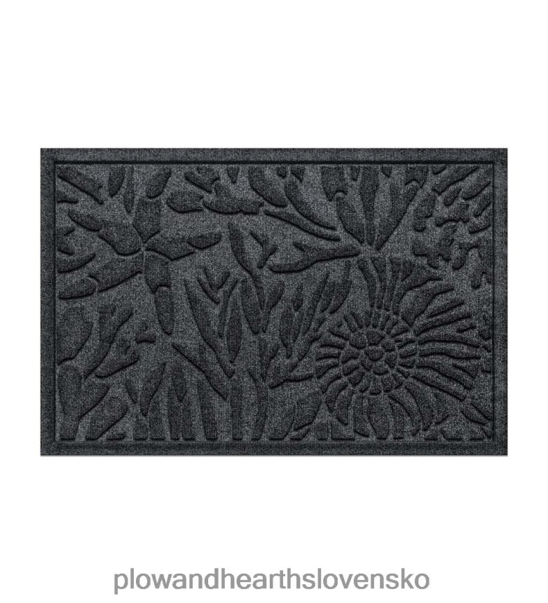 Plow & Hearth Waterhog vnútorná/vonkajšia rohožka z morského života, 2' x 3' - hnedá 6P208P1345 koberčeky a rohožky