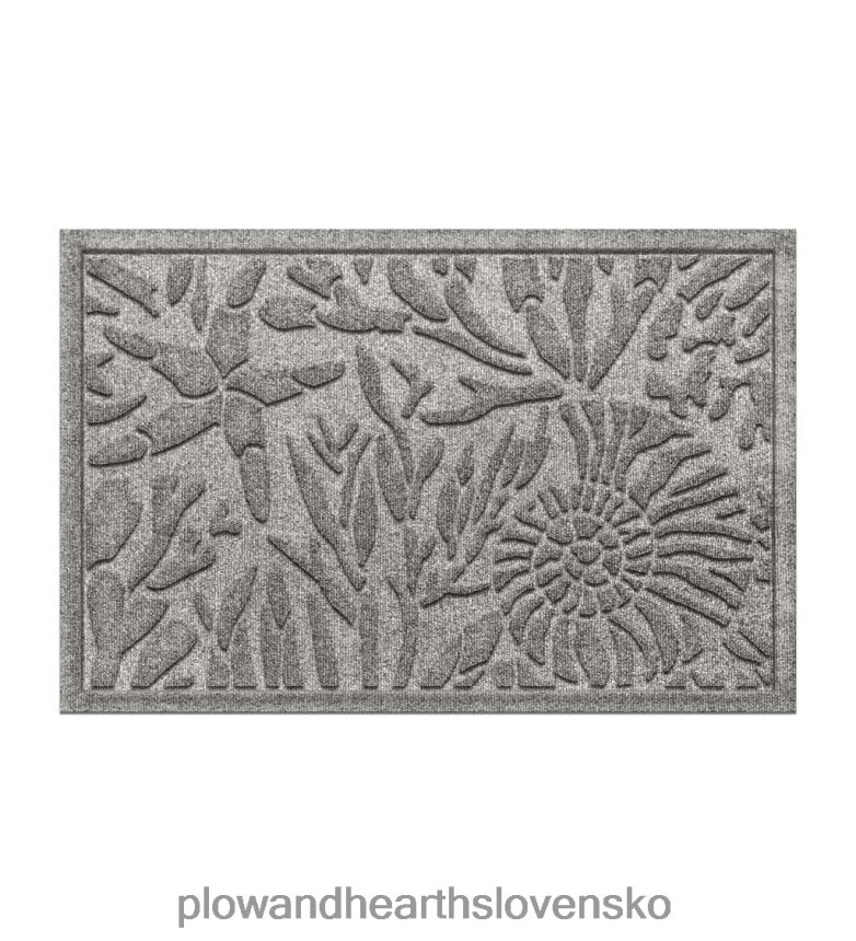 Plow & Hearth Waterhog vnútorná/vonkajšia rohožka z morského života, 2' x 3' - hnedá 6P208P1345 koberčeky a rohožky