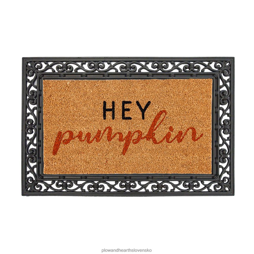 Plow & Hearth hej podložka a podnos z tekvicového kokosu 6P208P1955 koberčeky a rohožky