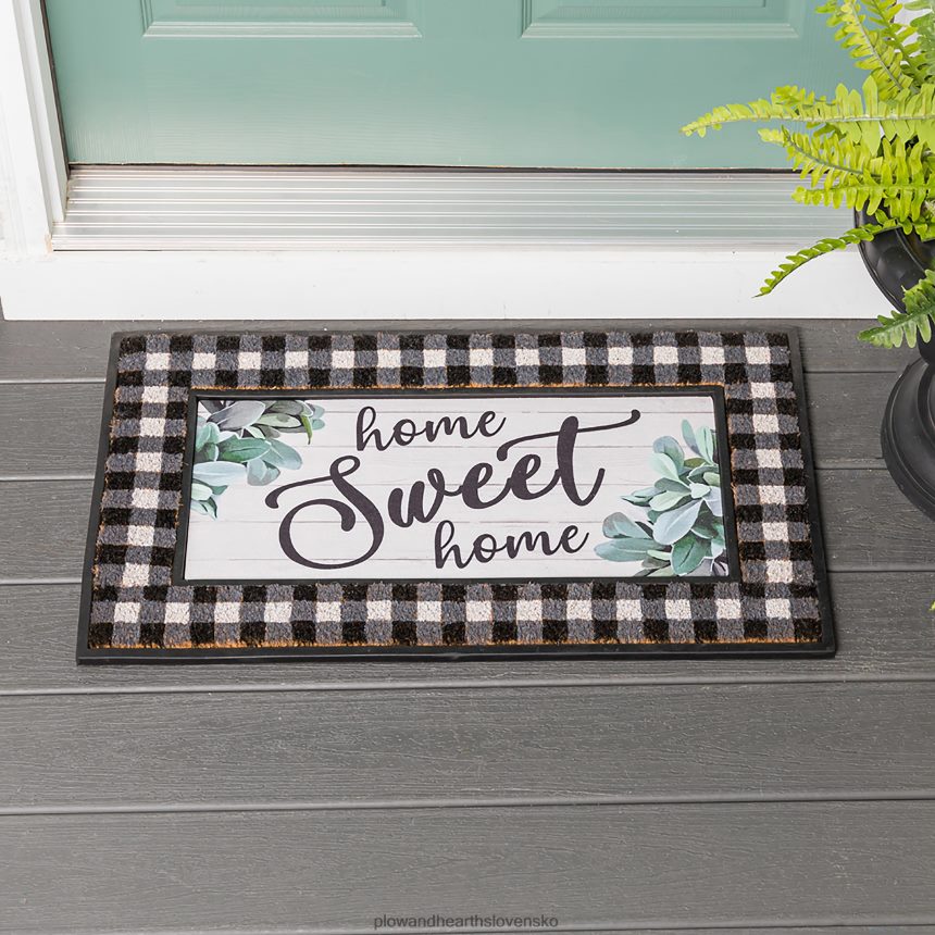 Plow & Hearth home sweet home eukalyptus sassafras switch mat 6P208P1950 koberčeky a rohožky