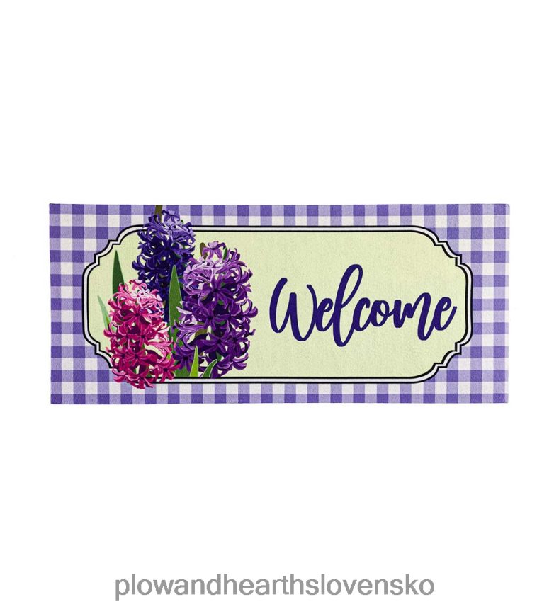 Plow & Hearth jarné hyacinty sassafras vypínač mat 6P208P1943 koberčeky a rohožky