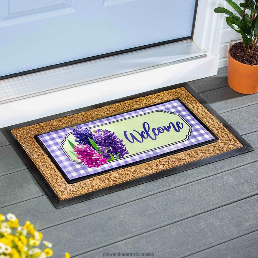 Plow & Hearth jarné hyacinty sassafras vypínač mat 6P208P1943 koberčeky a rohožky