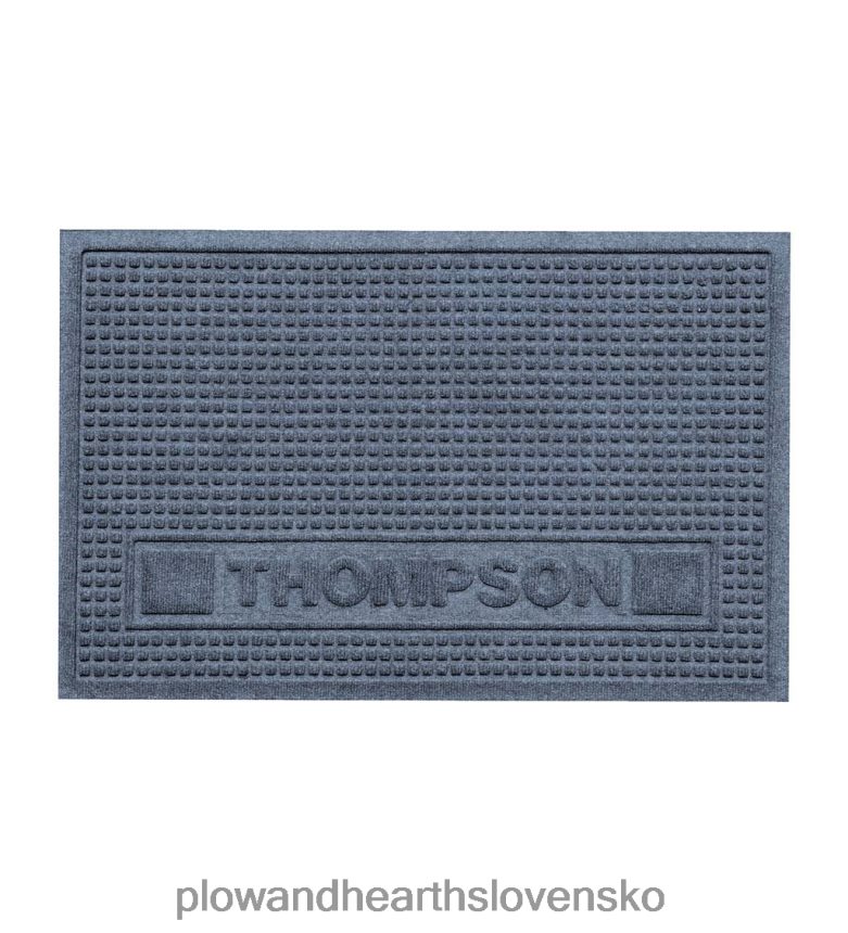 Plow & Hearth personalizovaná rohožka pre domácich miláčikov vodný štvorec 6P208P1299 koberčeky a rohožky