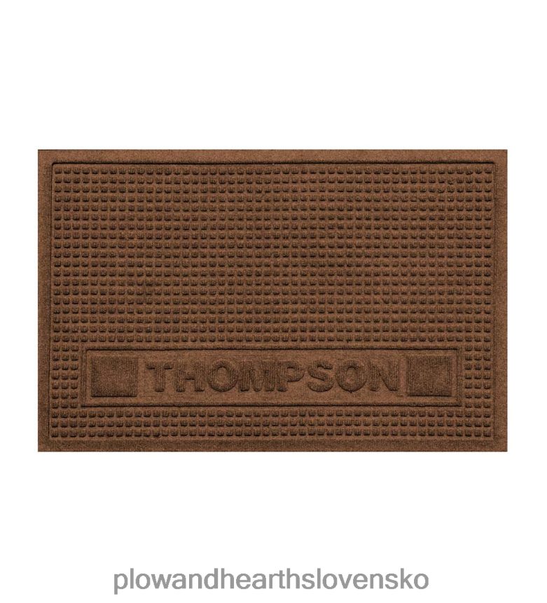 Plow & Hearth personalizovaná rohožka pre domácich miláčikov vodný štvorec 6P208P1299 koberčeky a rohožky