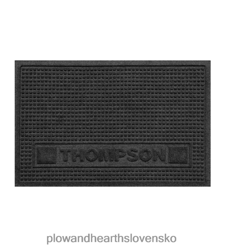 Plow & Hearth personalizovaná rohožka pre domácich miláčikov vodný štvorec 6P208P1299 koberčeky a rohožky