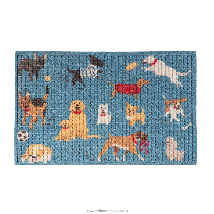 Plow & Hearth psí park deluxe podložka pod vodný hog - modrá 6P208P1938 koberčeky a rohožky