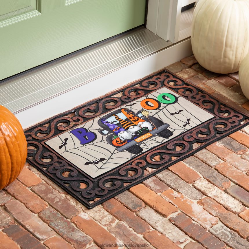 Plow & Hearth strašidelné nákladné auto sassafras switch mat 6P208P1959 koberčeky a rohožky