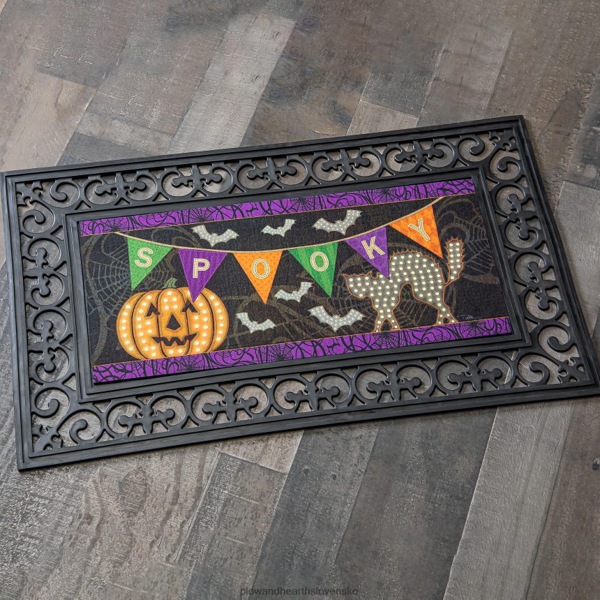 Plow & Hearth strašidelné svetlá sassafras vypínač mat 6P208P1958 koberčeky a rohožky