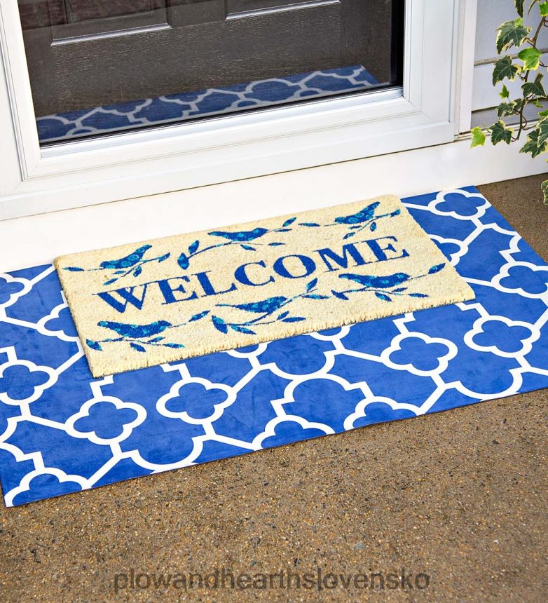 Plow & Hearth vítané vtáky rohož z kokosového vlákna 6P208P1941 koberčeky a rohožky