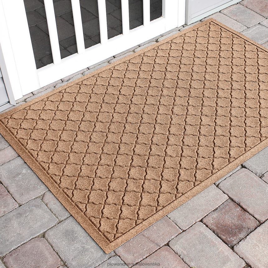 Plow & Hearth waterhog interiérová/vonkajšia geometrická rohožka, 20