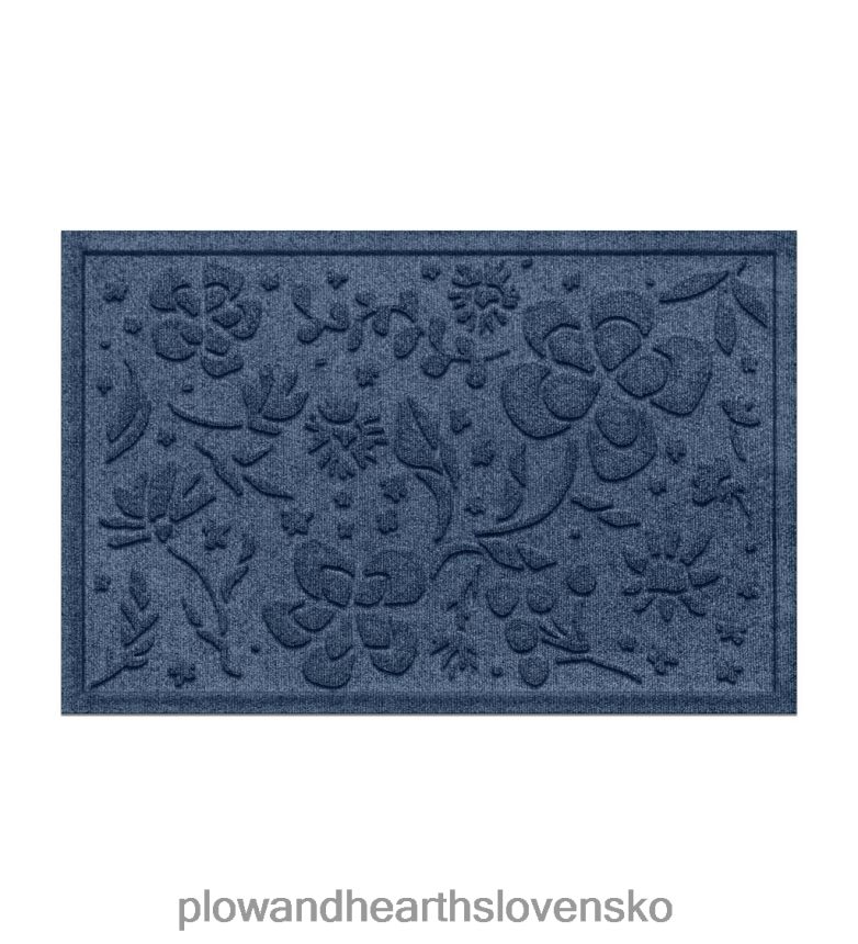 Plow & Hearth waterhog interiérová/vonkajšia kvetinová rohožka, 2' x 3' - drevené uhlie 6P208P1319 koberčeky a rohožky