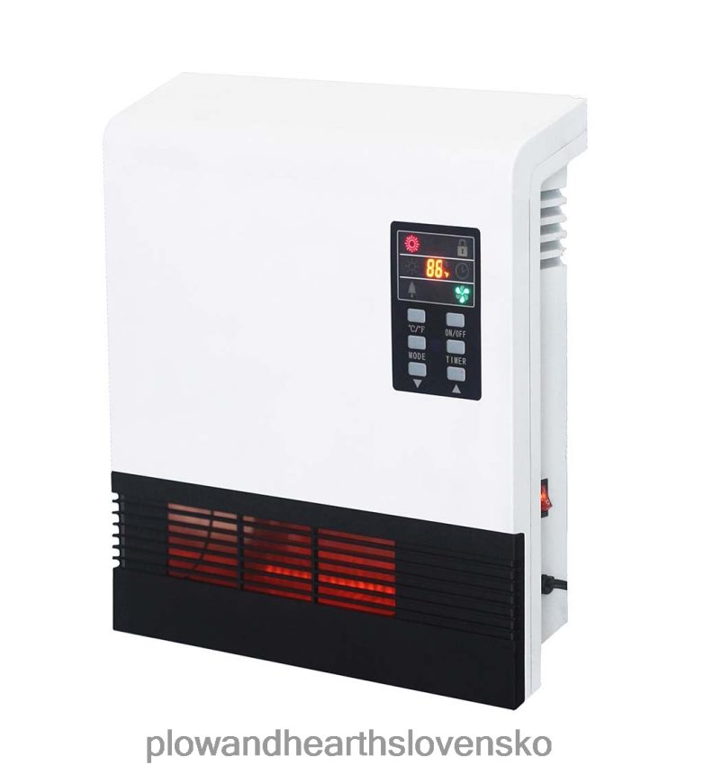 Plow & Hearth nástenný kremenný komfortný ohrievač 6P208P2939 krb