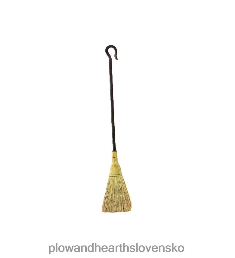 Plow & Hearth dlhá háková krbová metla 6P208P2796 krb
