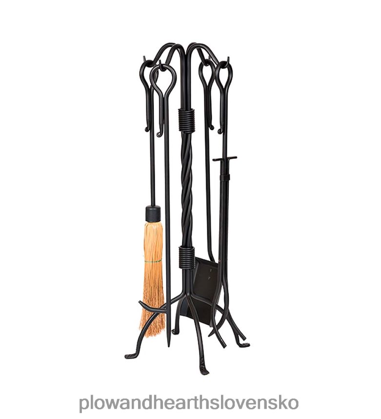 Plow & Hearth elegantná súprava otočného náradia 6P208P2776 krb