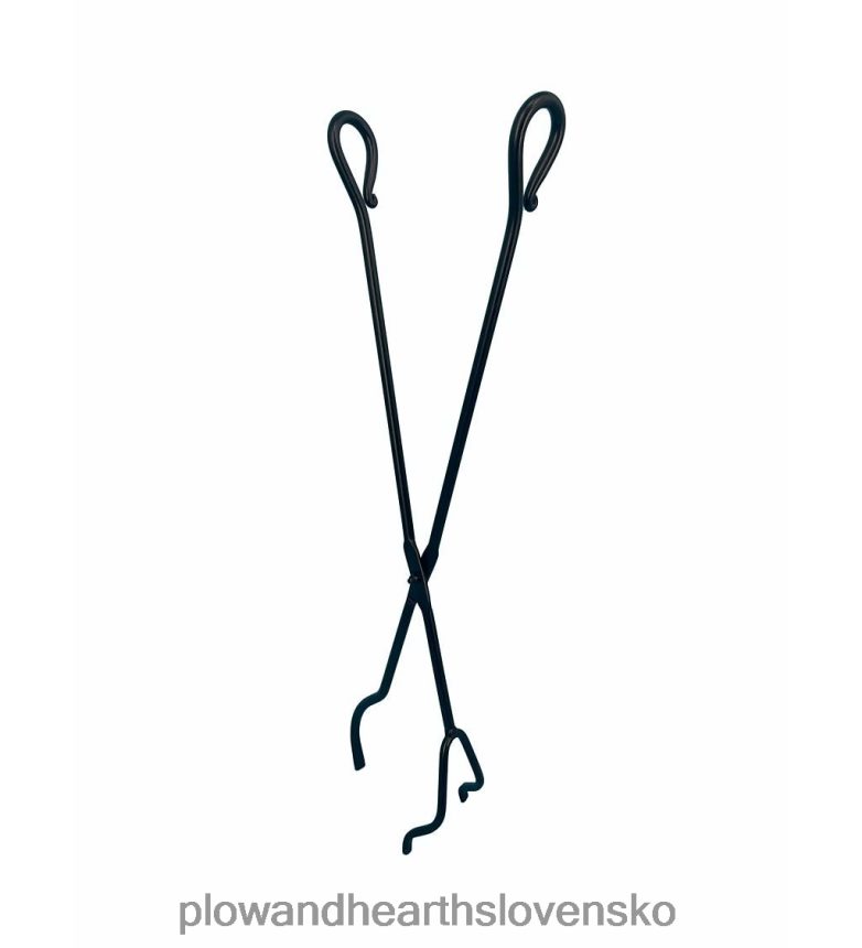 Plow & Hearth kované železné krbové kliešte 6P208P2767 krb