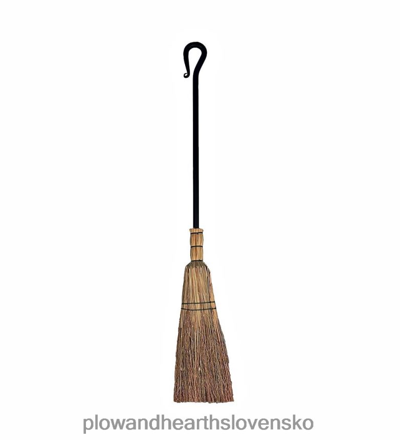 Plow & Hearth kovaná krbová metla 6P208P2760 krb
