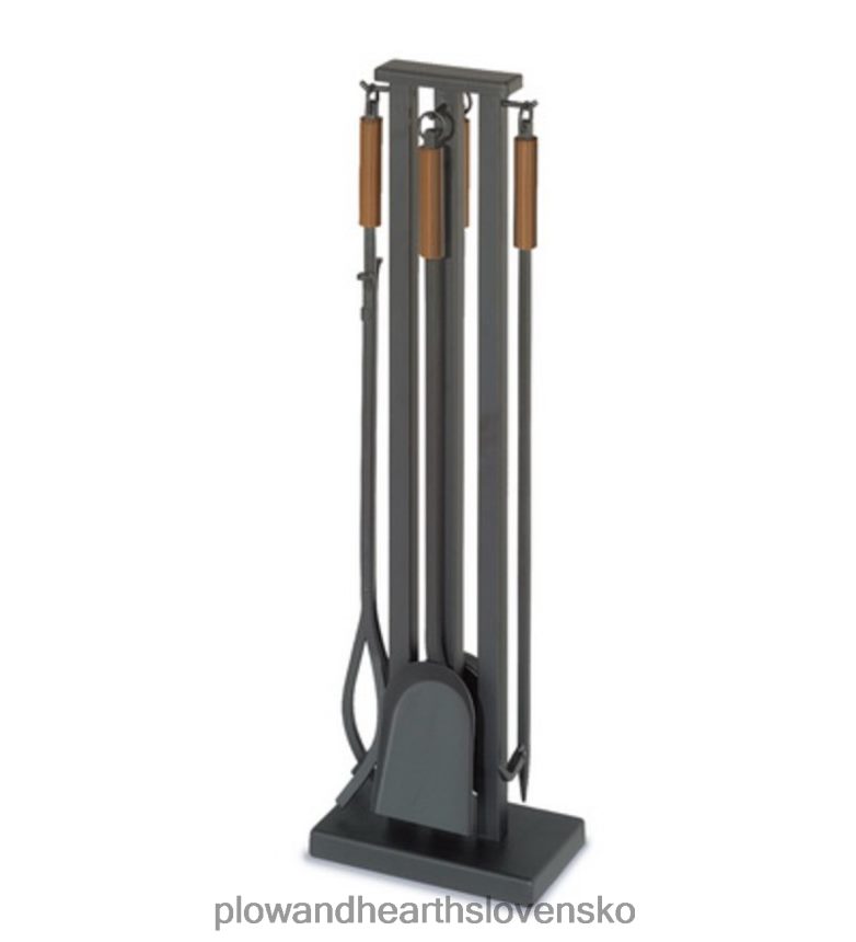 Plow & Hearth súčasná súprava krbového náradia - bronz 6P208P2739 krb