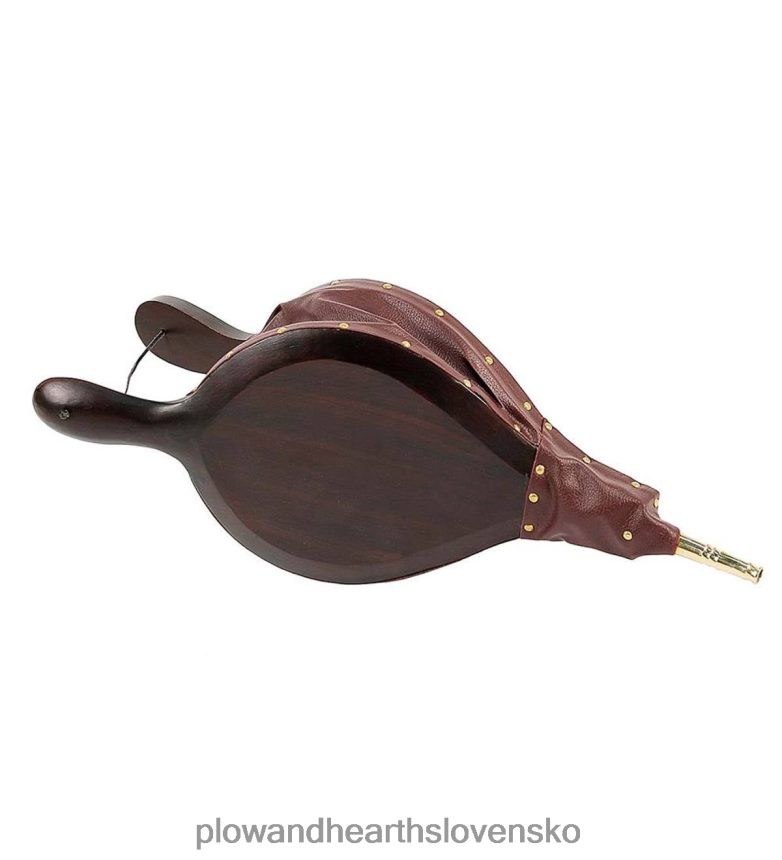 Plow & Hearth v štýle šejkra z dreva a kože nižšie 6P208P2717 krb